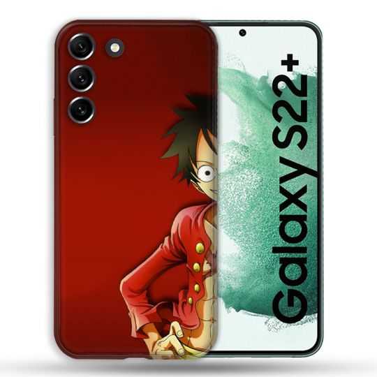 Coque Pour Samsung Galaxy S22 Plus Manga One Piece Luffy