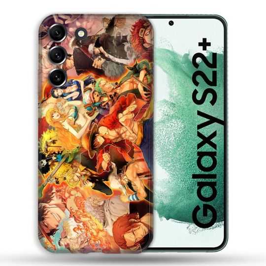 Coque Pour Samsung Galaxy S22 Plus Manga One Piece Nakama
