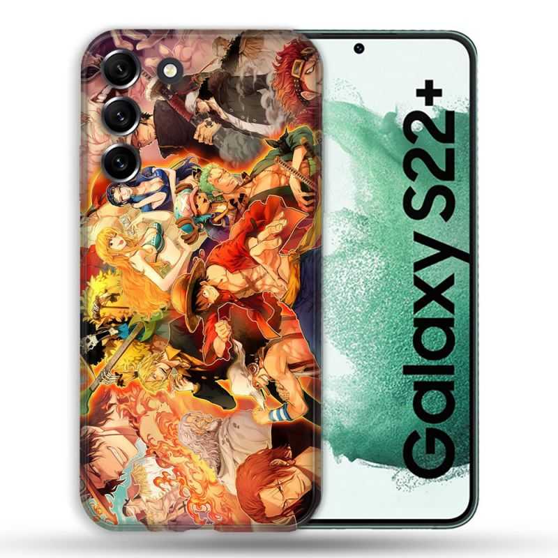 Coque Pour Samsung Galaxy S22 Plus Manga One Piece Nakama