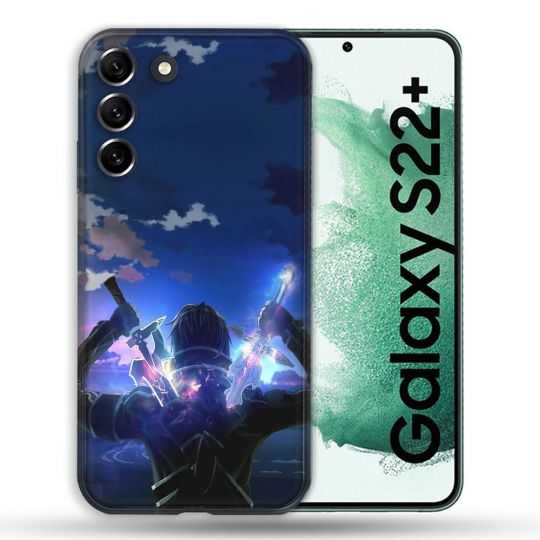 Coque Pour Samsung Galaxy S22 Plus Manga SAO sword Art Online Epee