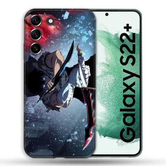 Coque Pour Samsung Galaxy S22 Plus Manga Solo Leveling Sung Epee