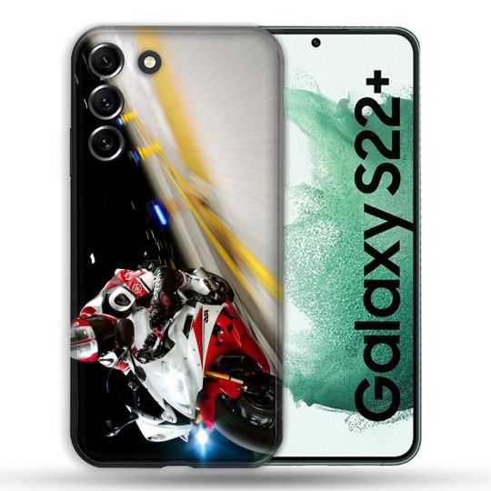 Coque Pour Samsung Galaxy S22 Plus Moto Course GP R6