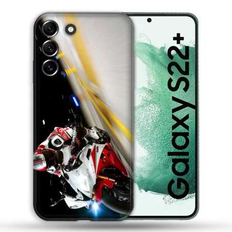 Coque Pour Samsung Galaxy S22 Plus Moto Course GP R6