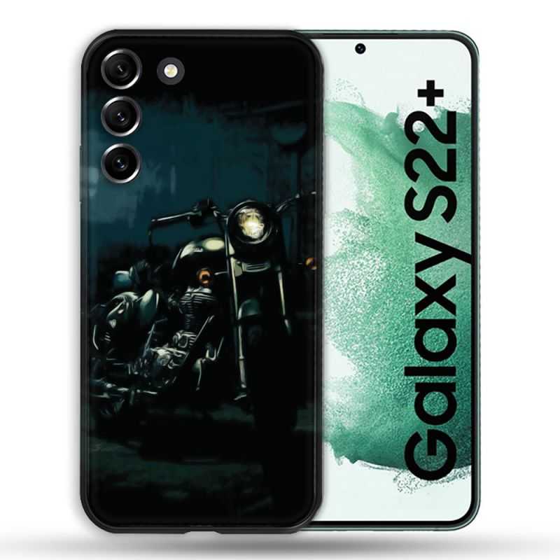 Coque Pour Samsung Galaxy S22 Plus Moto Harley Vintage