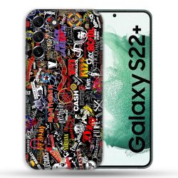 Coque Pour Samsung Galaxy S22 Plus Musique Rock Groupe