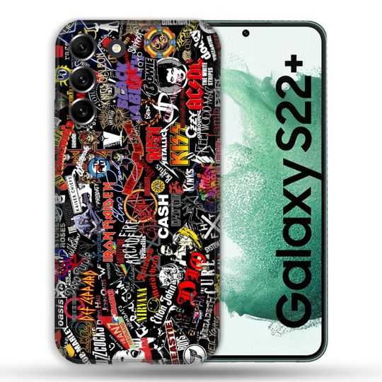 Coque Pour Samsung Galaxy S22 Plus Musique Rock Groupe