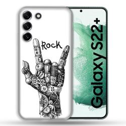 Coque Pour Samsung Galaxy S22 Plus Musique Rock Main