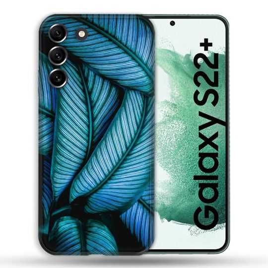 Coque Pour Samsung Galaxy S22 Plus Nature Feuille Palmier