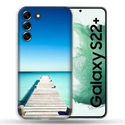 Coque Pour Samsung Galaxy S22 Plus Nature Pont Mer