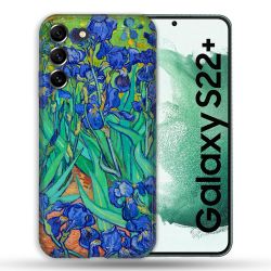 Coque Pour Samsung Galaxy S22 Plus Peinture Iris