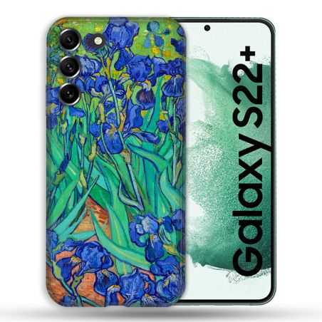 Coque Pour Samsung Galaxy S22 Plus Peinture Iris