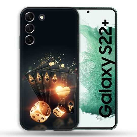 Coque Pour Samsung Galaxy S22 Plus Poker Des