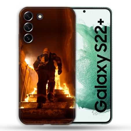 Coque Pour Samsung Galaxy S22 Plus Pompier Escalier