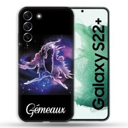 Coque Pour Samsung Galaxy S22 Plus Signe Zodiaque 2 Gémeaux