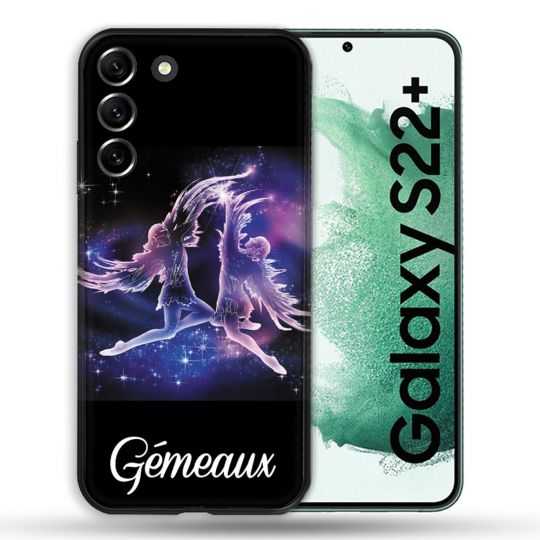 Coque Pour Samsung Galaxy S22 Plus Signe Zodiaque 2 Gémeaux