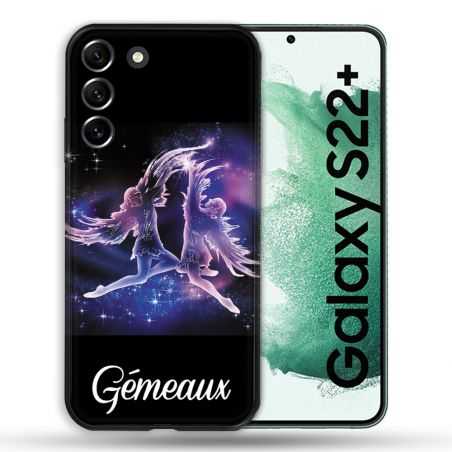 Coque Pour Samsung Galaxy S22 Plus Signe Zodiaque 2 Gémeaux