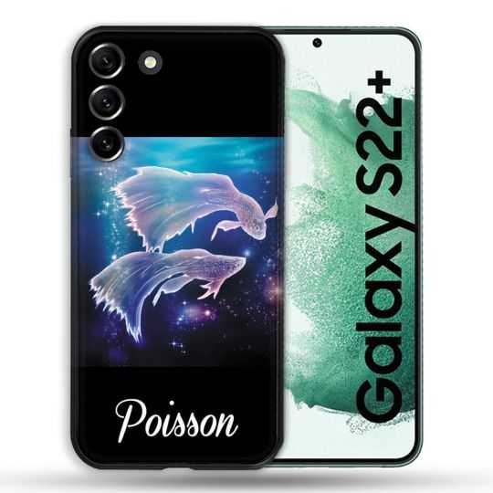 Coque Pour Samsung Galaxy S22 Plus Signe Zodiaque 2 Poisson