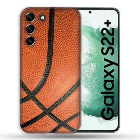Coque Pour Samsung Galaxy S22 Plus Sport Ballon Basket