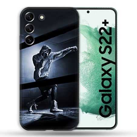 Coque Pour Samsung Galaxy S22 Plus Sport Boxe Poing
