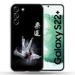 Coque Pour Samsung Galaxy S22 Plus Sport Judo Noir