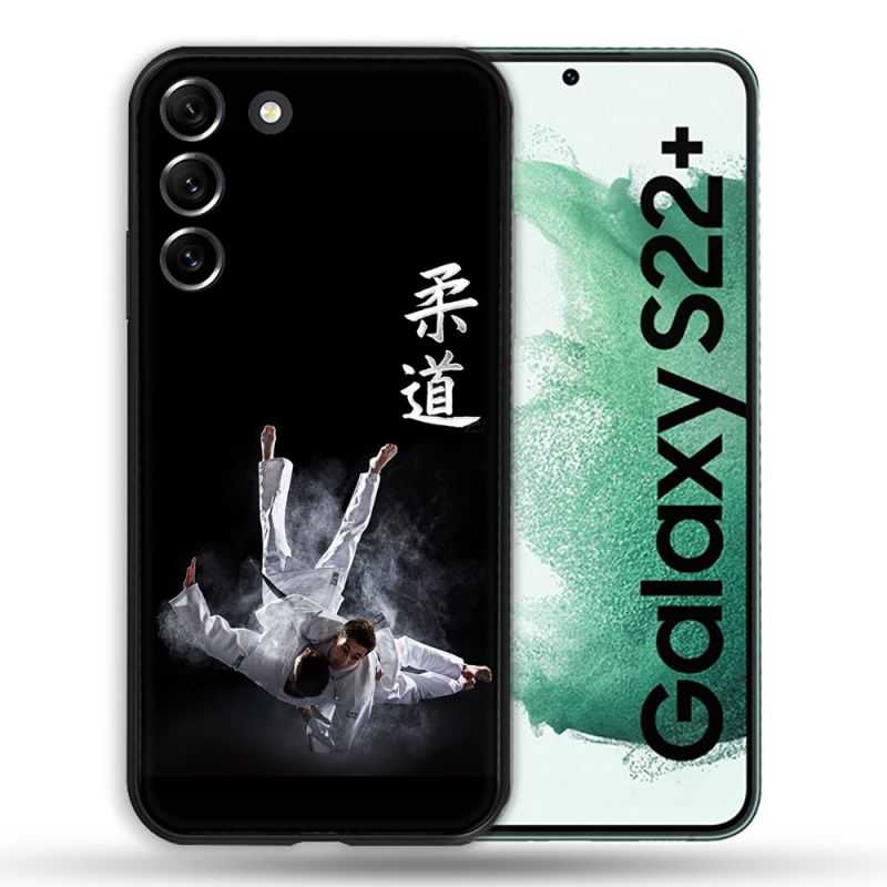 Coque Pour Samsung Galaxy S22 Plus Sport Judo Noir
