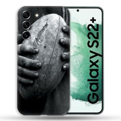 Coque Pour Samsung Galaxy S22 Plus Sport Rugby Ballon Vintage