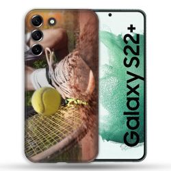 Coque Pour Samsung Galaxy S22 Plus Sport Tennis Glissade