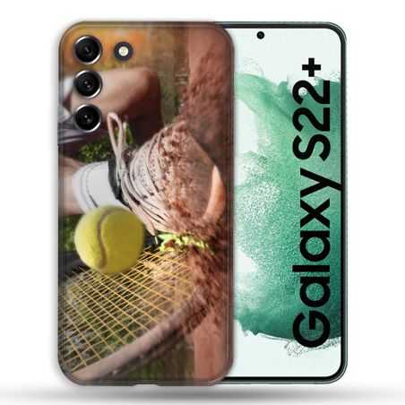 Coque Pour Samsung Galaxy S22 Plus Sport Tennis Glissade