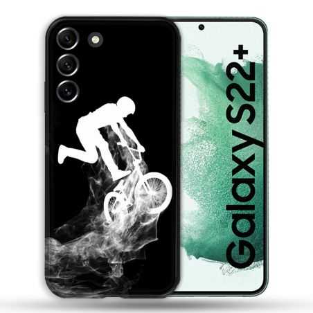 Coque Pour Samsung Galaxy S22 Plus Sport VTT Noir