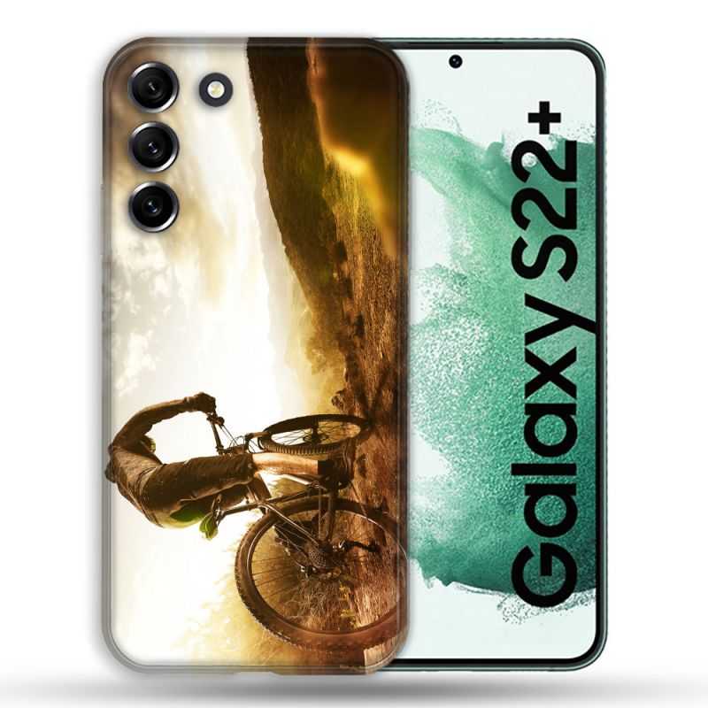 Coque Pour Samsung Galaxy S22 Plus Sport VTT Soleil