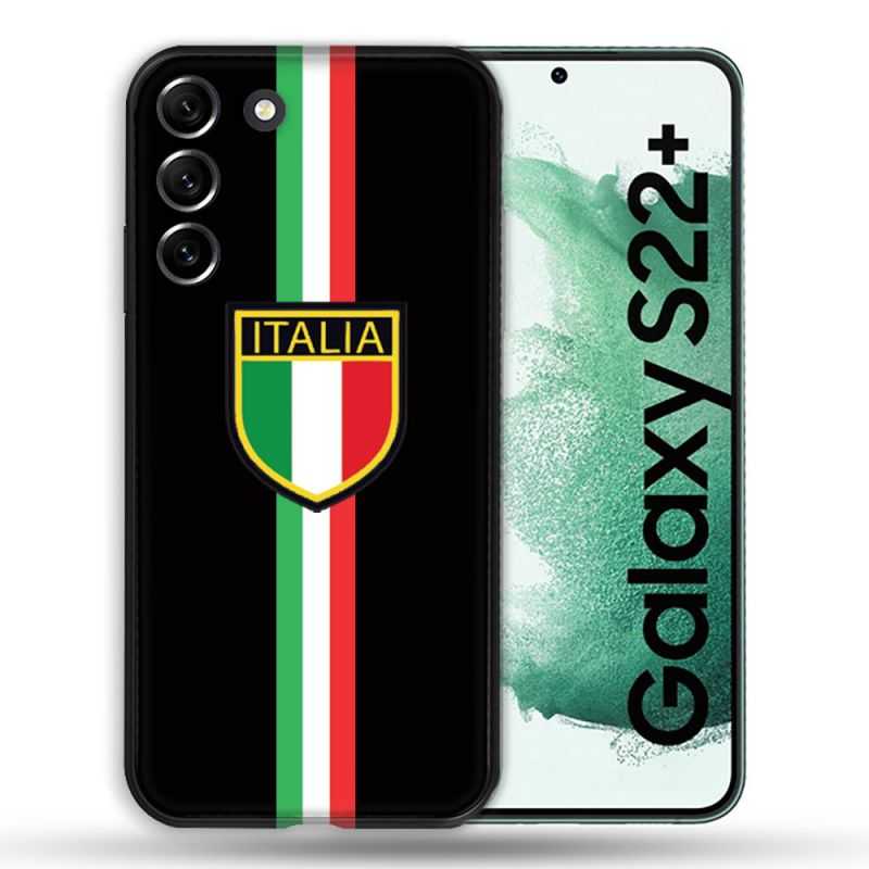 Coque Pour Samsung Galaxy S22 Plus Voyage Italie 3 Noir