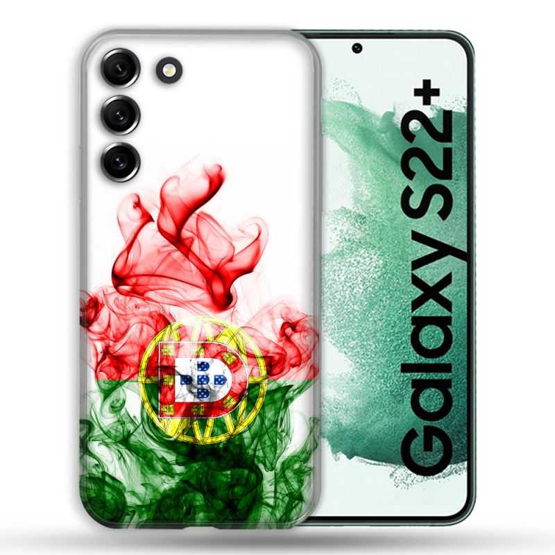 Coque Pour Samsung Galaxy S22 Plus Voyage Portugal Flamme