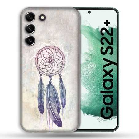 Coque Pour Samsung Galaxy S22 Plus Zen Attrape Reve Blanc