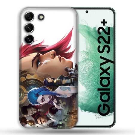 Coque Pour Samsung Galaxy S22 Plus Arcane Jynx Sœur