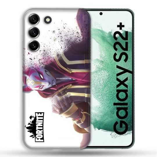 Coque Pour Samsung Galaxy S22 Plus Fortnite Blanc