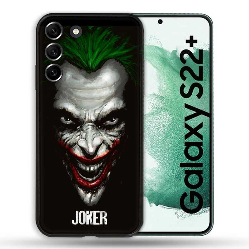 Coque Pour Samsung Galaxy S22 Plus Joker Noir