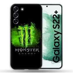 Coque Pour Samsung Galaxy S22 Plus Monster Energy Vert