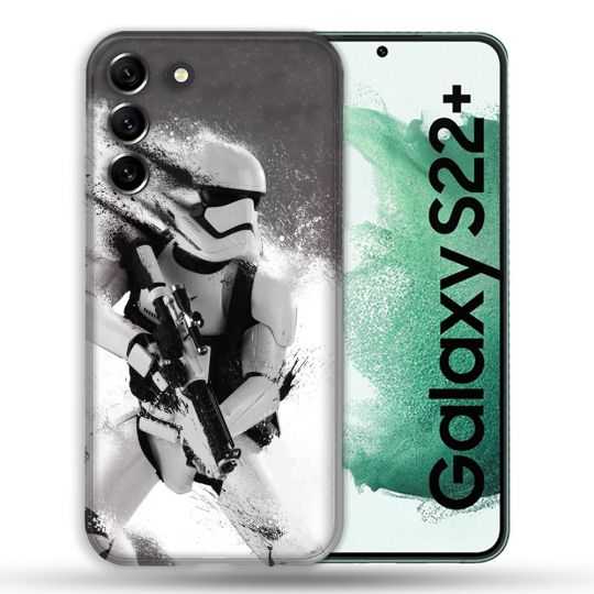 Coque Pour Samsung Galaxy S22 Plus Star Wars - Trooper