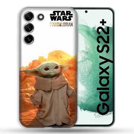 Coque Pour Samsung Galaxy S22 Plus Star Wars - Yoda bebe soleil