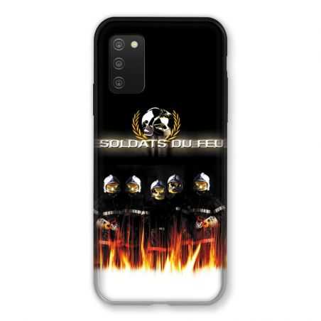 Coque Pour Samsung Galaxy A03S Pompier Soldat