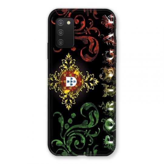 Coque Pour Samsung Galaxy A03S Portugal Arabesque