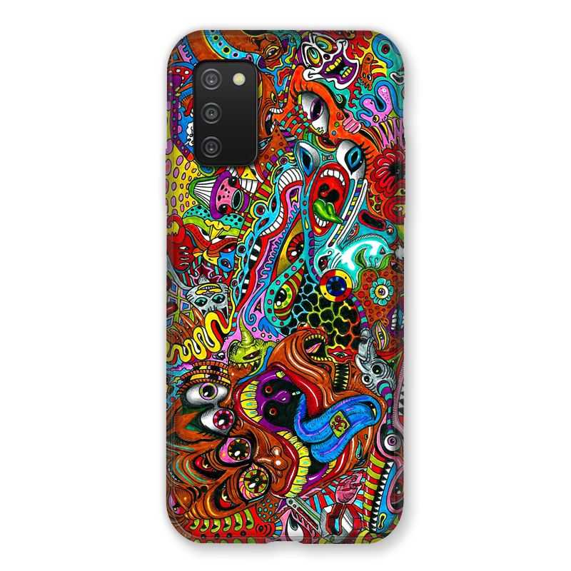 Coque Pour Samsung Galaxy A03S Psychedelic Yeux