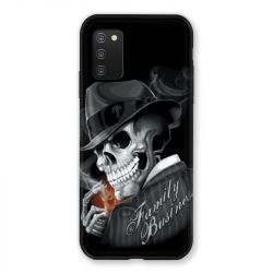 Coque Pour Samsung Galaxy A03S Tete de Mort family business