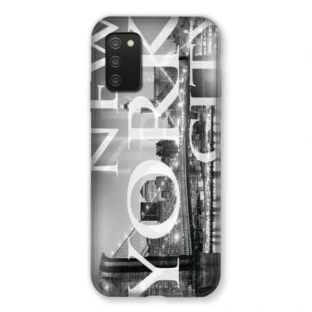 Coque Pour Samsung Galaxy A03S Amerique USA New York