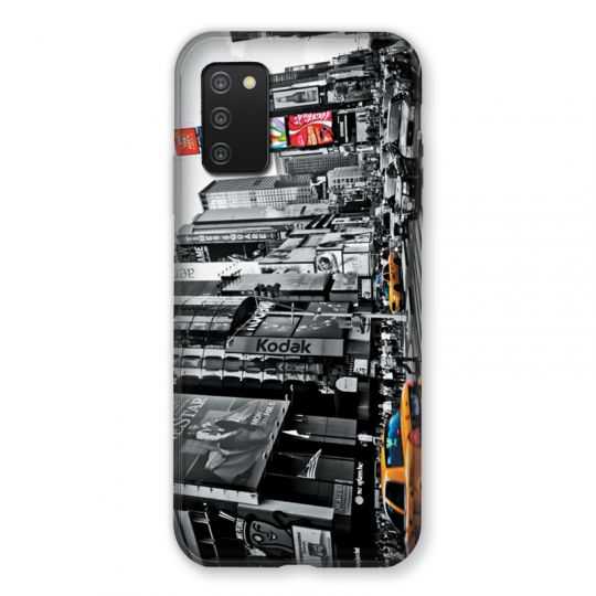 Coque Pour Samsung Galaxy A03S Amerique USA New York Taxi