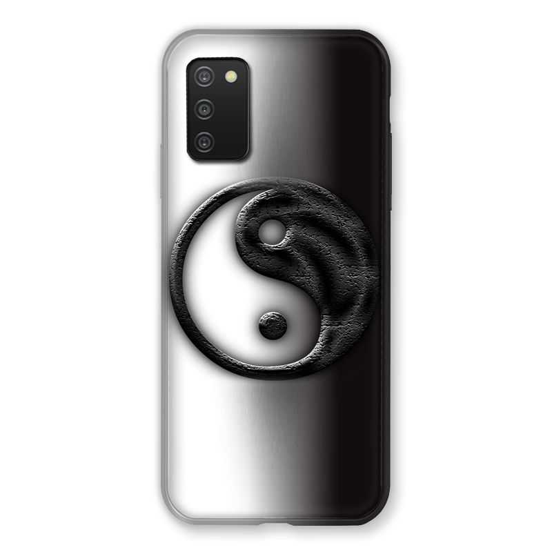 Coque Pour Samsung Galaxy A03S Yin Yang 3d