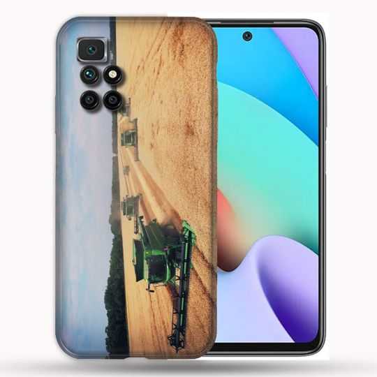 Coque Pour Xiaomi Redmi 10 Agriculture Moissonneuse