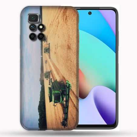 Coque Pour Xiaomi Redmi 10 Agriculture Moissonneuse