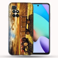 Coque Pour Xiaomi Redmi 10 Agriculture Tracteur Color