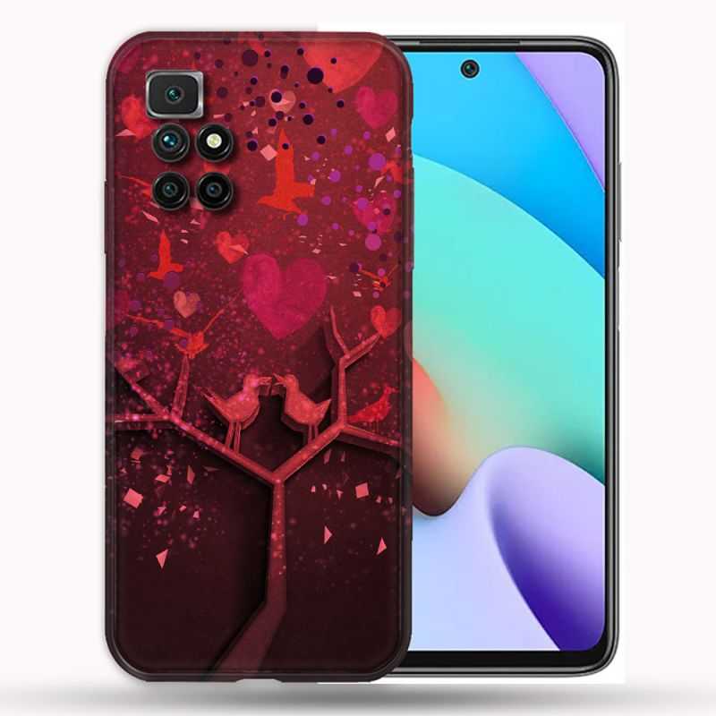 Coque Pour Xiaomi Redmi 10 Amour Arbre